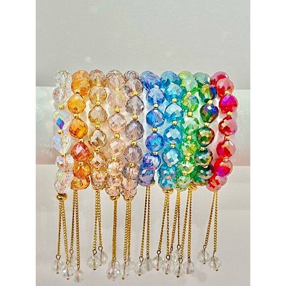 Green Swarovski Bracelet - Picture 11 of 14